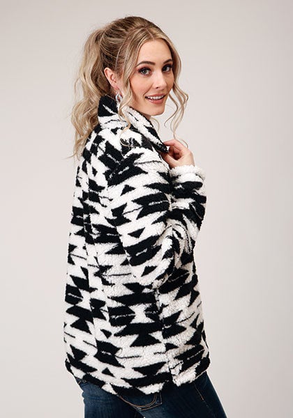 White aztec sale pullover