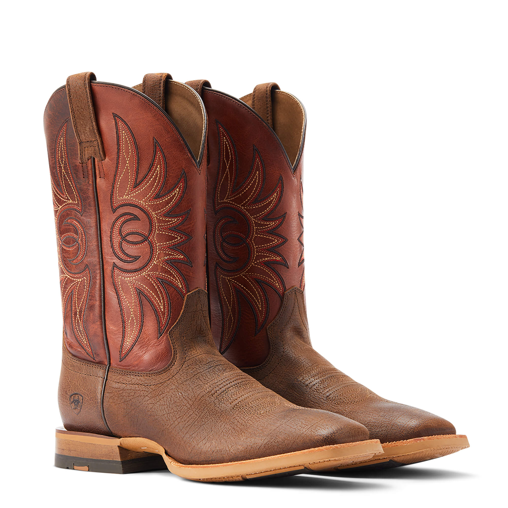 Ariat Arena Winner Western Boot Fiddle Brown Cinnamon Bolt