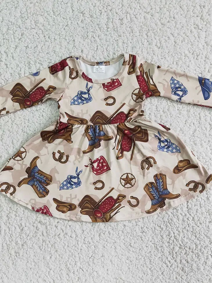 Baby discount western frock