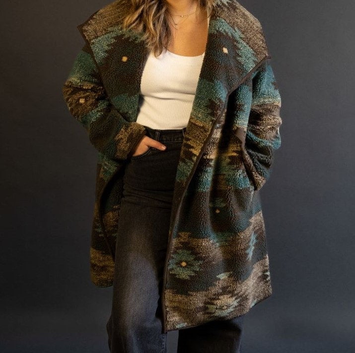 Tasha Polizzi Mountaineer Coat Multi Color available at