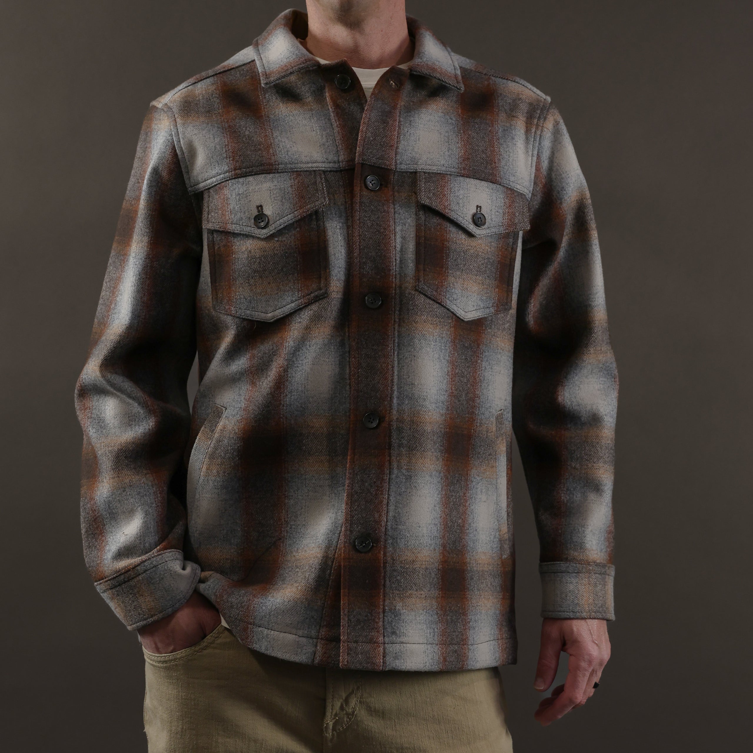 Mens pendleton wool coat store