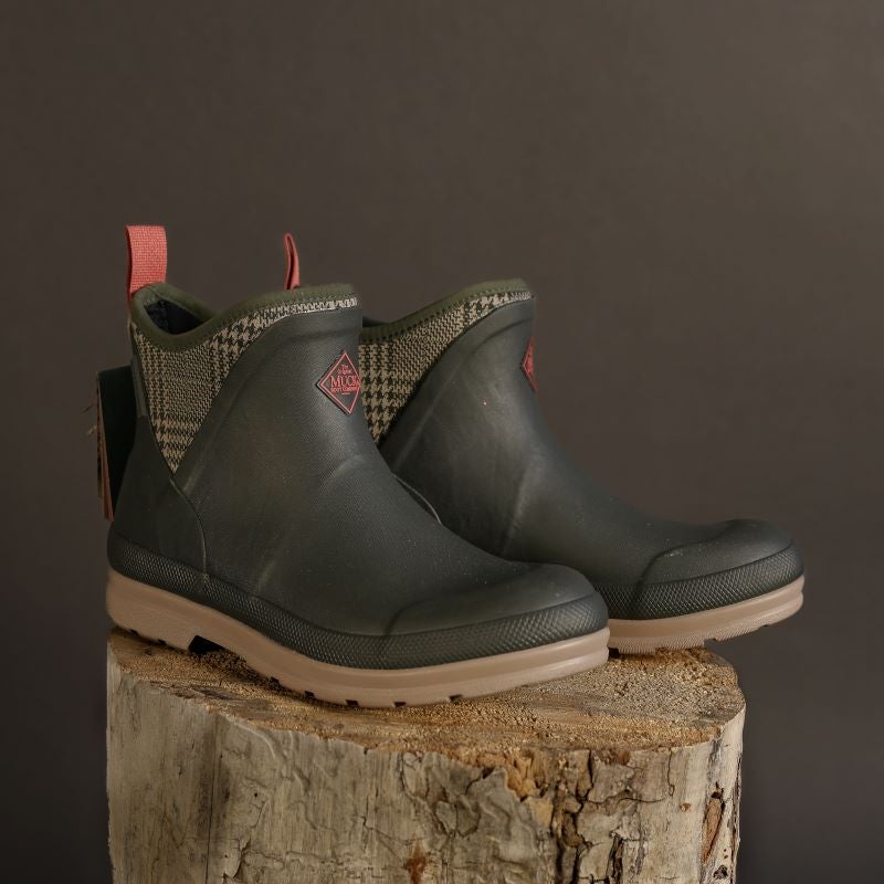 Muck Boots Womens Original Ankle Forest Moss available at